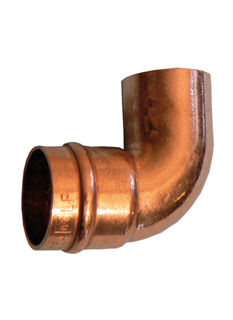 Picture of SR12S solder ring street elbow 90' 28mm