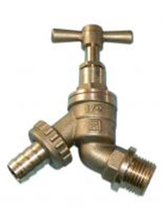 Picture of VHBT brass hose union bibtap 1/2" EN1213