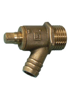 Picture of VDA brass/chrome DOC A-type 1/2"