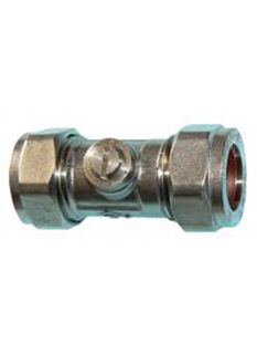 Picture of QQE isolating valve 15mm CP - economy