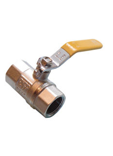 Picture of QLF yellow lever ball vlv PN25 1.1/4"FxF