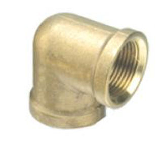 Picture of BF090 brass elbow 1/2" FxF