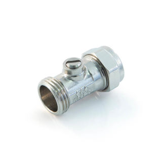 Picture of 15mm x 3/8" MI Flat-faced Straight ISO valve