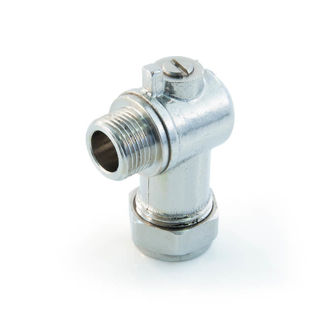 Picture of 15mm x 3/8" MI Flat-faced Angled ISO valve