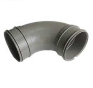 Picture of 110mm 92.5° Double Socket Bend Solvent Grey