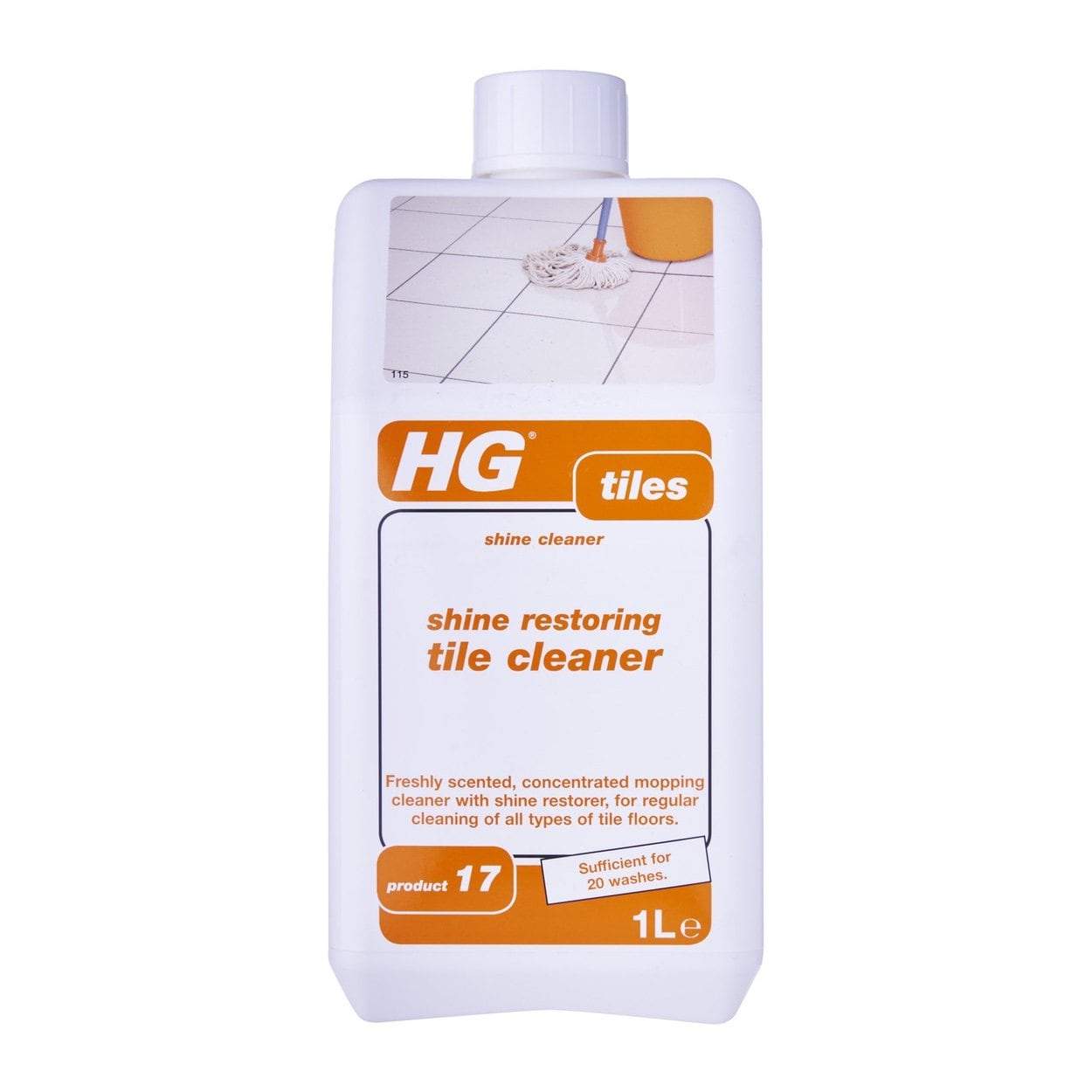 City Plumbing Ltd. HG shine restoring tile cleaner (shine cleaner)