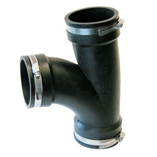 Picture of Rubber Flexiable Tee 2" x 2" 60 - 48mm