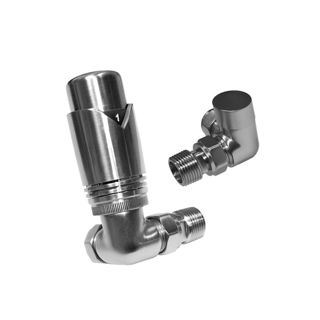 Picture of Ultima Corner TRV8 Valve Set Black Black Nickel Finish 15mm