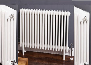 Picture of Ultraheat 4 COLUMN Tubular 600 x 1440 RAL9016 White [W]