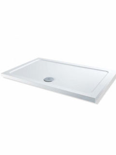 Picture of Stone Resin Low Profile 1700X760 Rect Tray    White