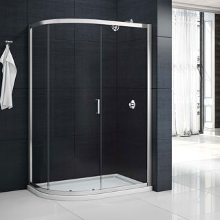 Picture of Merlyn MBOX 1200 x 900mm 1 Door Offset Quadrant