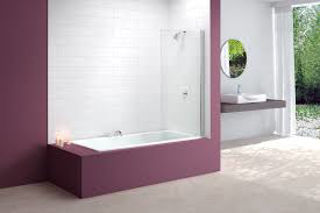 Picture of Merlyn Bathscreens 800 x 1500mm Single Square Bathscreen