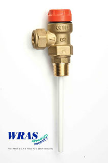 Picture of T AND P VALVES 1/2'' M x 15mm 10 Bar (Short Probe)