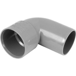 Picture of 32mm Solvent 90° Conversion Bend Solvent Grey