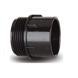 Picture of 50mm Socket X Male Adaptor Black