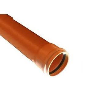 Picture of U/G 6 Metre Bs Single Socket Pipe 110Mm