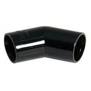 Picture of Overflow 135° Obtuse Bend Black