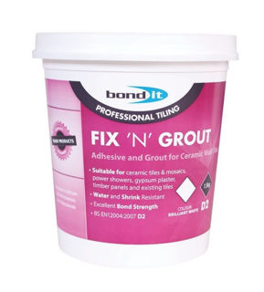 Picture of Bondit Fix 'N' Grout Tile Adhesive 1.5Kg (6)