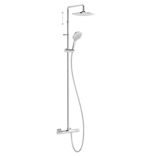 Picture of Tres CANIGÓ-TRES Plus Wall Thermostatic Bath/Shower/Handheld Mixer