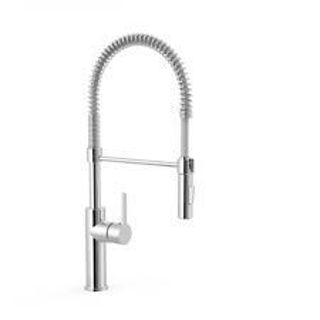Picture of Tres Single lever single hole Industrial sink mixer with Pull out
