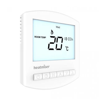 Picture of Heatmiser Slimline V3 Multi-Mode Thermostat (was V2)
