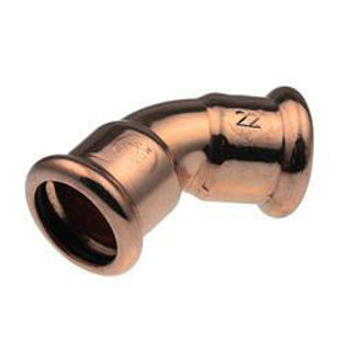 Picture of Pegler Xpress S21 45 degree elbow 15mm Copper
